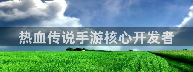 极悦娱乐app怎么下载：热血传说手游核心开发者